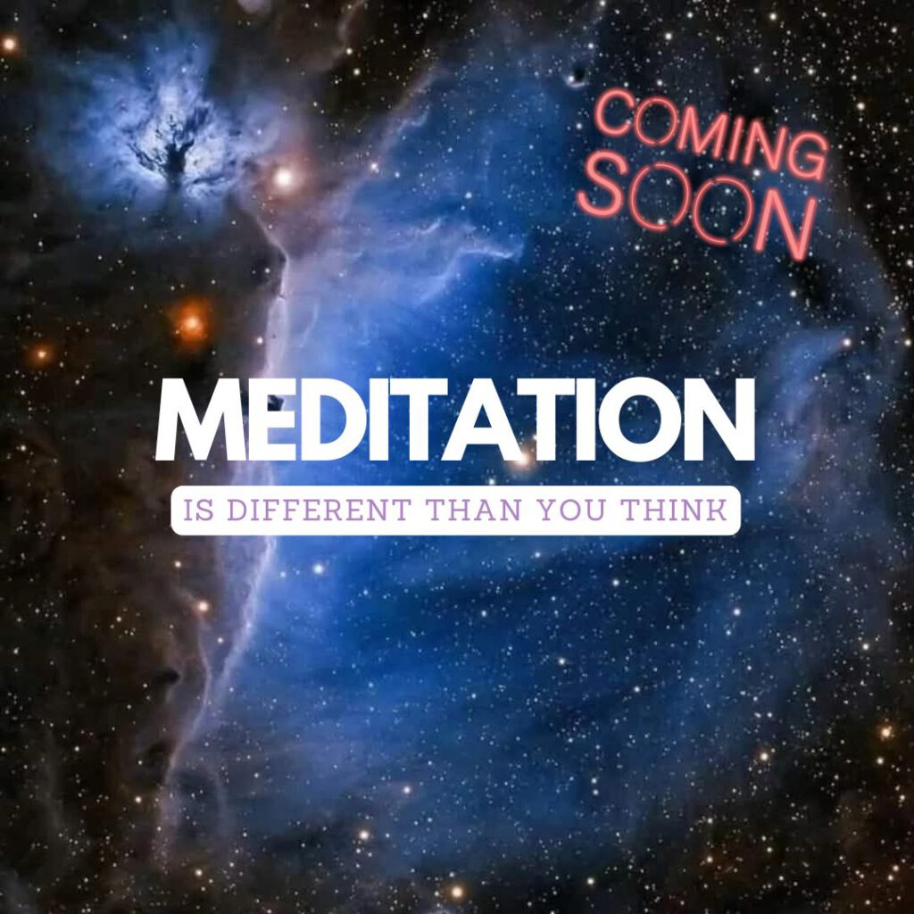 Meditation in universal 
space